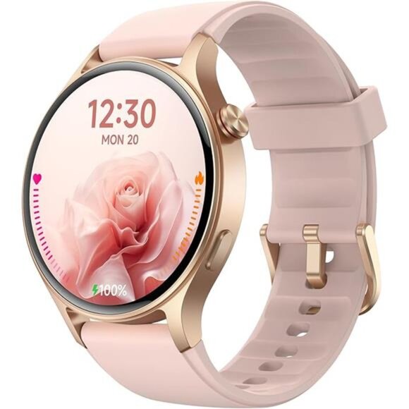 Smart Watch for Women,1.3" AMOLED Touchscreen Fitness Tracker - Picture 7 of 7